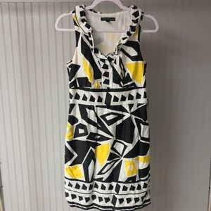 Floral Spring Easter Dress Ruffle Collar + Pockets